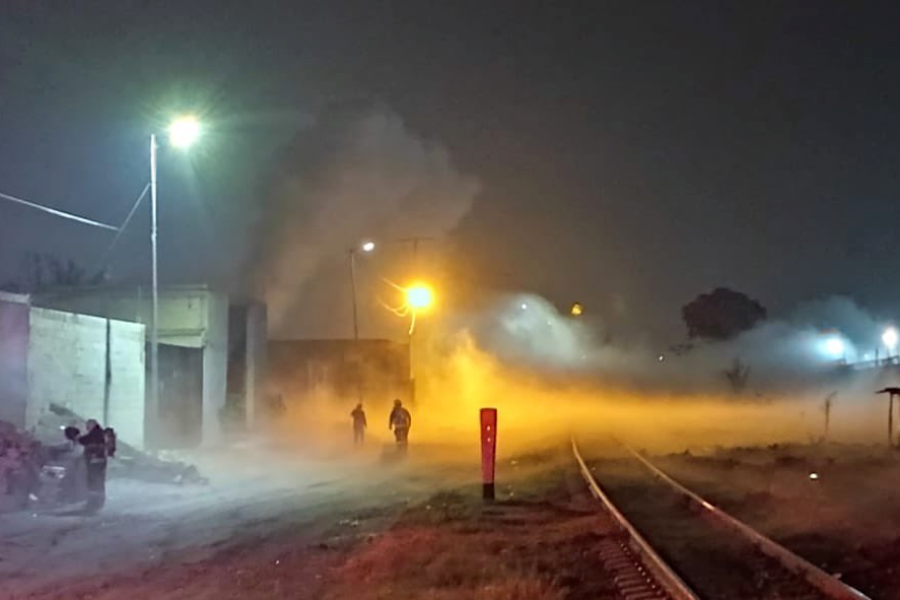 Hay desplegados mil 471 elementos federales, estatales y municipales en San Pablo Xochimehuacán