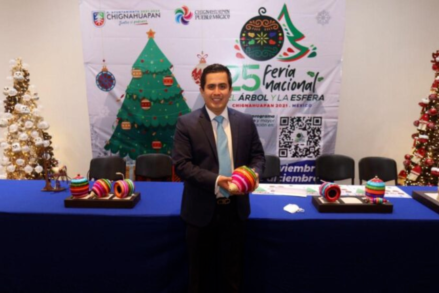 Chignahuapan espera derrama económica superior a los 200 mdp en Feria del Árbol y la Esfera