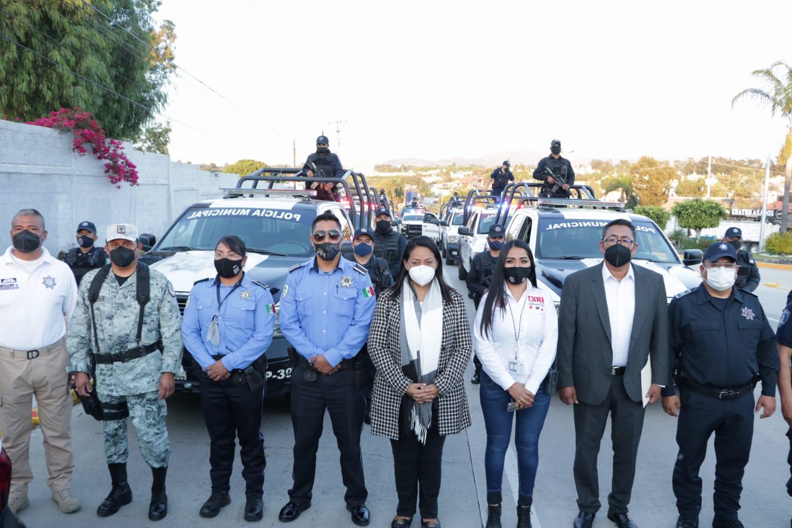 Arranca operativo de seguridad en Atlixco; participarán los tres ordenes de gobierno