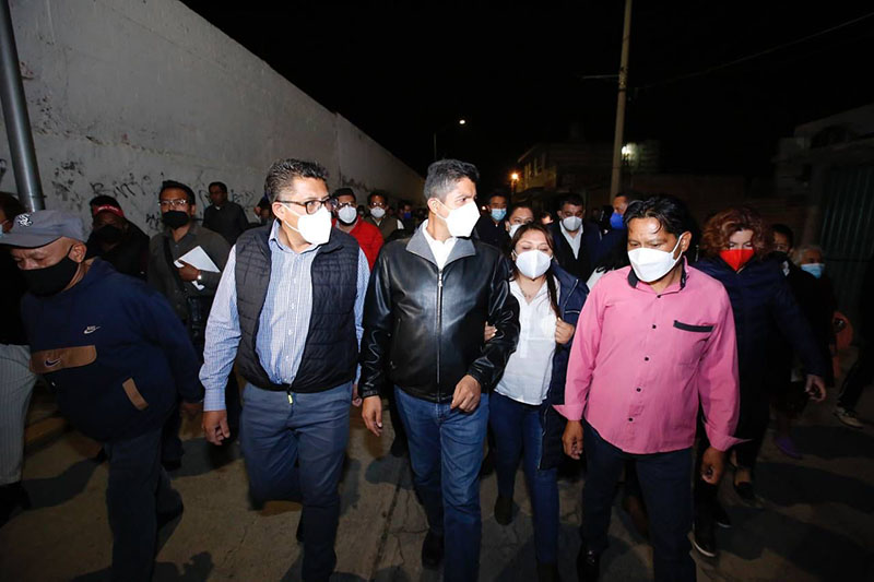 Llega la «Caminata por la Seguridad» a San Jerónimo Caleras