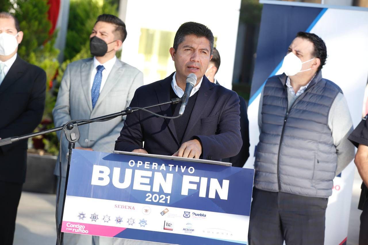 Por el “Buen Fin 2021” habrá operativo de seguridad en la zona conurbada de Puebla