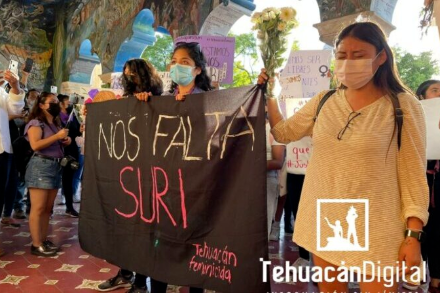 Ya está detenido Ángel N, feminicida de Suri Sadaí en Tehuacán