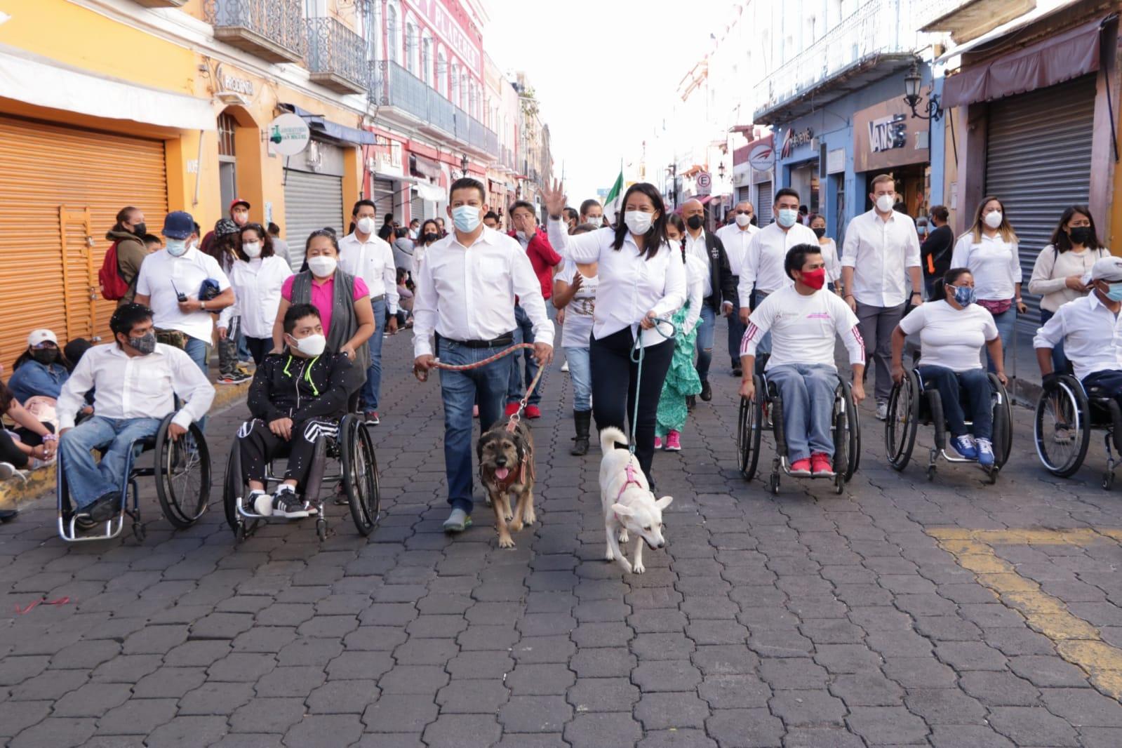 En Atlixco también hubo desfile del inicio de la Revolución Mexicana