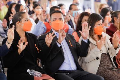 En San Andrés Cholula se puso en marcha la “Unidad Naranja de Prevención y Atención de las Mujeres”