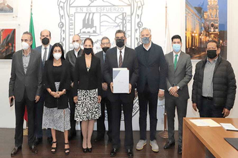 Gobierno de Puebla entrega al Congreso del Estado el Paquete Económico 2022