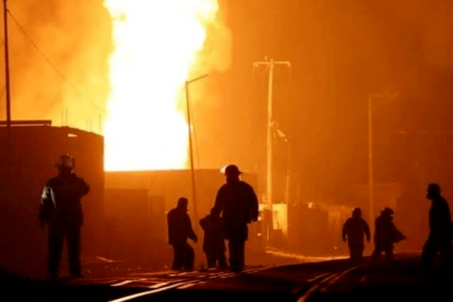 Fueron 4 explosiones y afectaron un radio de 800 metros