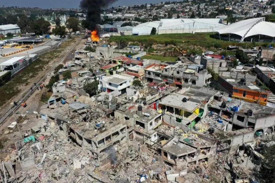 Un fallecido y 14 hospitalizados, ocho de ellos graves: el saldo de la explosión en Puebla