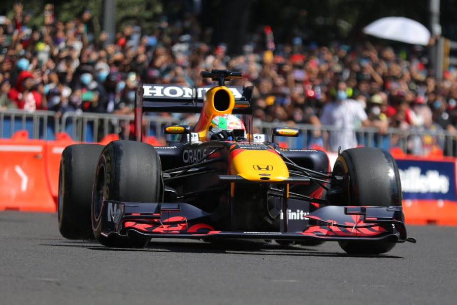 Así fue el choque de «Checo» Pérez durante una práctica en el Hermanos Rodríguez