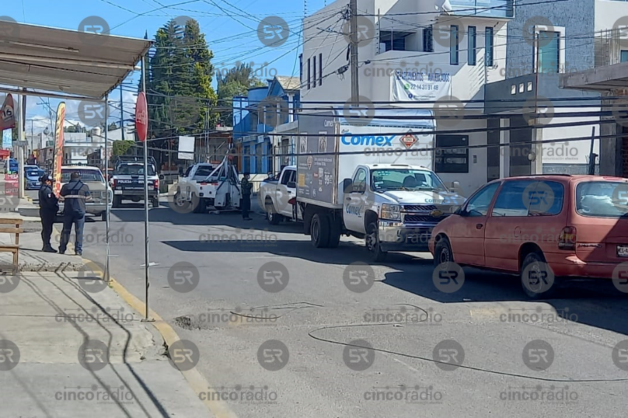 Como en las cintas policiacas: persecución deja dos detenidos en San Lorenzo Almecatla