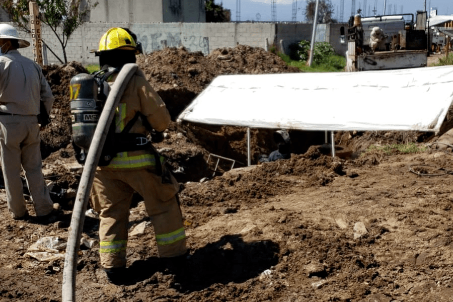 Realizó Infraestructura trabajos de revestimiento para un acceso seguro en Xochimehuacán