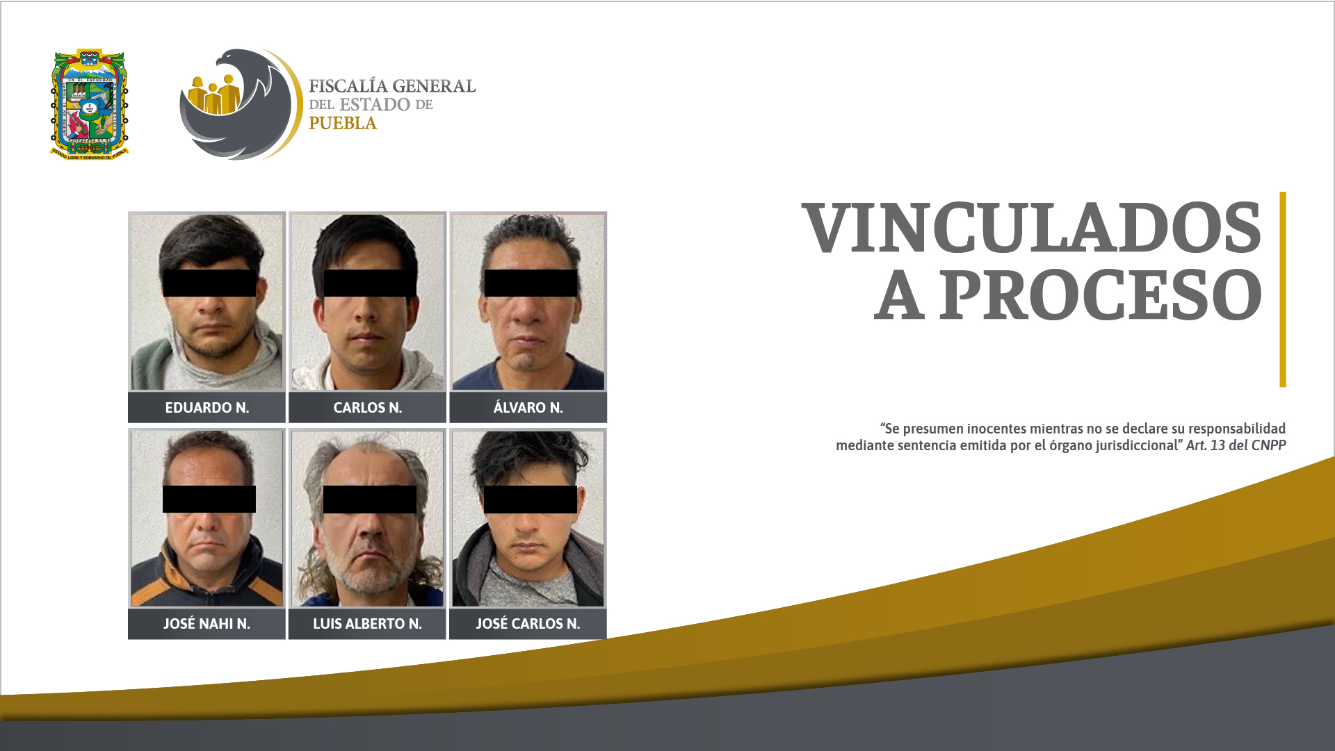 Seis hombres fueron detenidos por posesión de pipas de gas