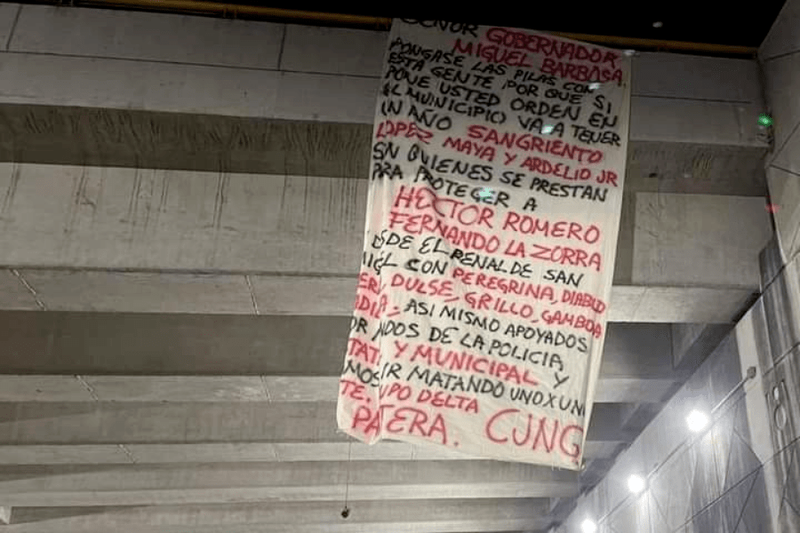 No fue narcomanta, es una grilla interna entre policías: Barbosa