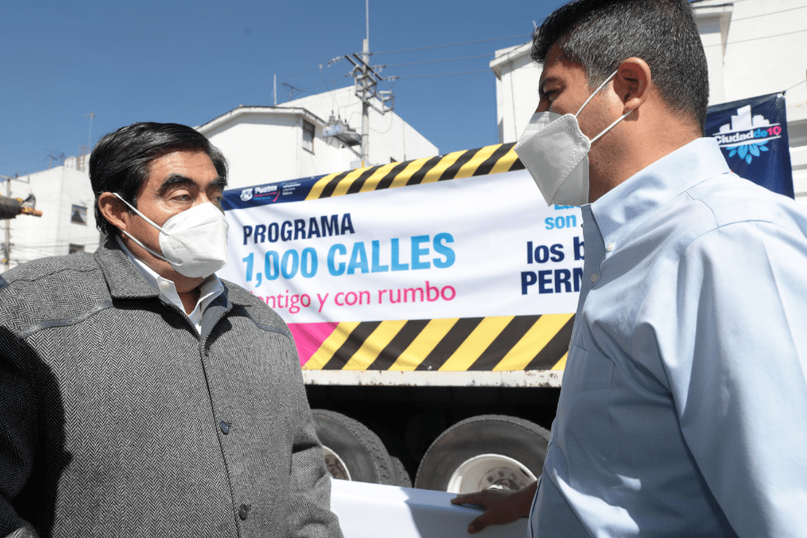 Programa «1,000 Calles» logra lo inédito: que el Ayuntamiento y el Gobierno del Estado trabajen juntos por Puebla