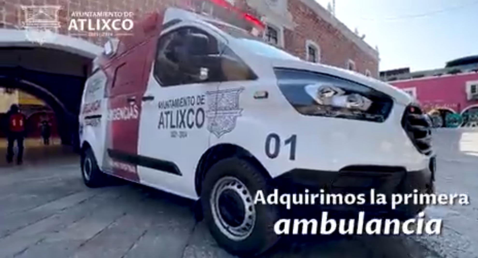 Después de 15 años, gobierno de Atlixco adquiere ambulancia propia