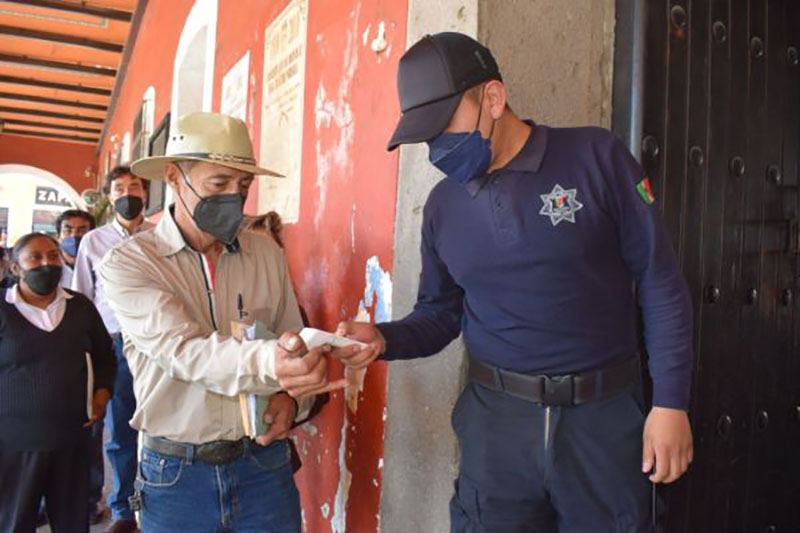 Fortalece Ayuntamiento de San Pedro Cholula medidas para reducir casos de covid-19