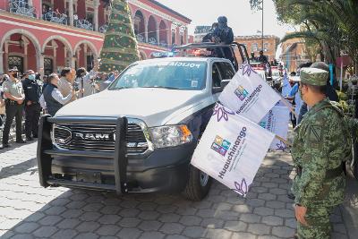 Gobierno estatal refuerza la seguridad en municipios sin distingo