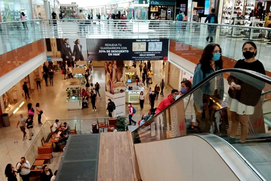 Centros comerciales reducirán su aforo al 70 %