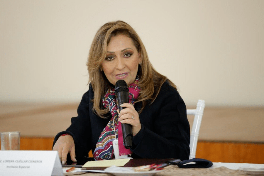 Lorena Cuéllar da positivo a COVID