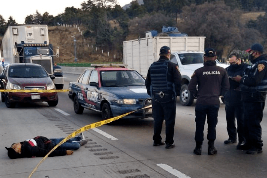 Balacera en la México-Puebla dejó un saldo de un presunto ladrón abatido