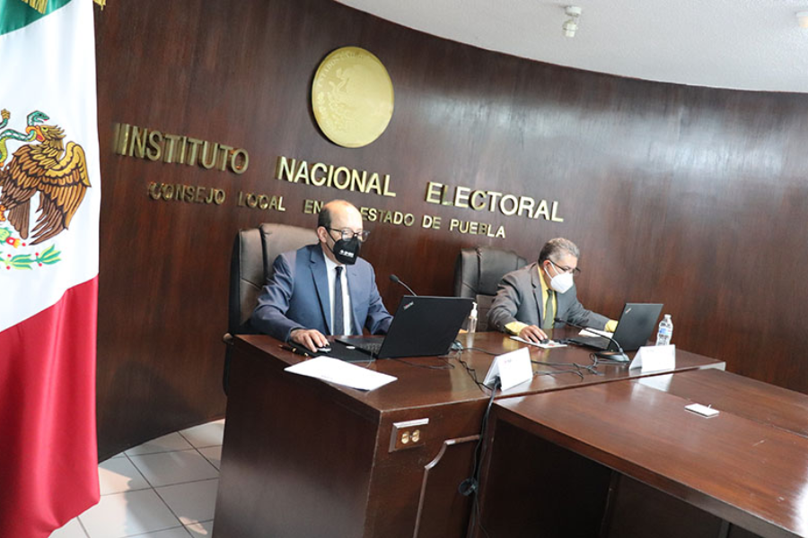 El INE arranca el proceso electoral extraordinario 2022 en Puebla