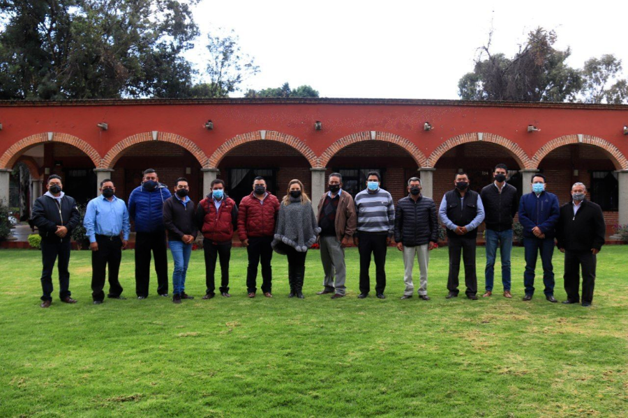 Gobierno de San Pedro Cholula realiza reunión con autoridades electas de las 13 juntas auxiliares
