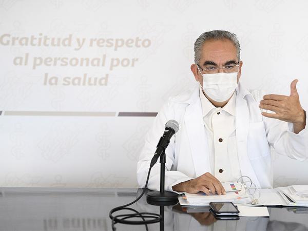 Prevé Salud disminución gradual de contagios por SARS-CoV-2 la próxima semana 