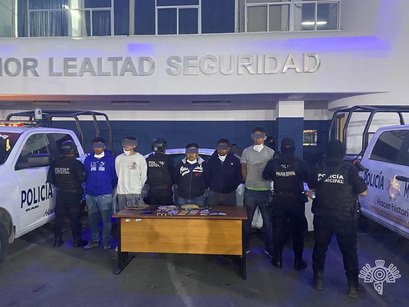 Detienen a cinco personas por presunto secuestro de un hombre 