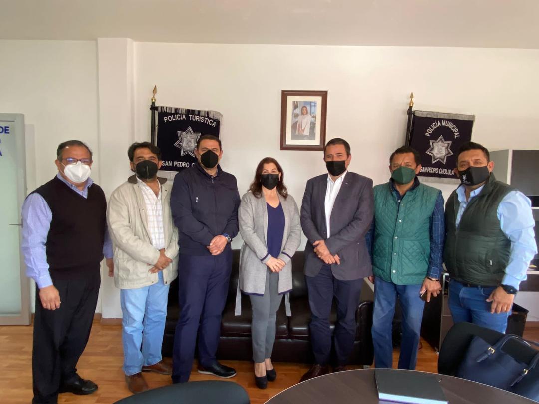 Gobierno de San Pedro Cholula fortalece trabajo coordinado con CANIRAC