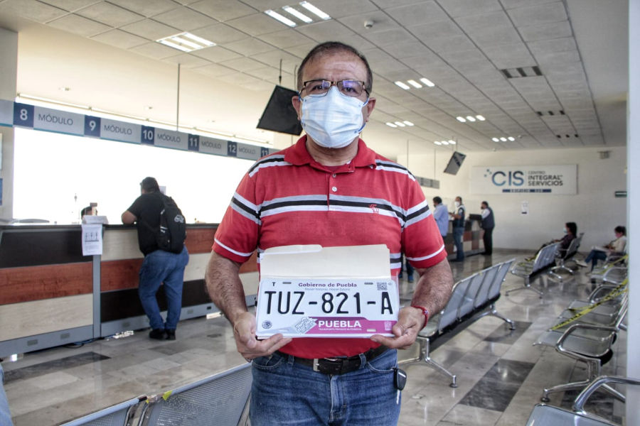 Más de 180 mil vehículos han cambiado placas en Puebla; se abrirá oficina recaudadora en Paseo de San Francisco 