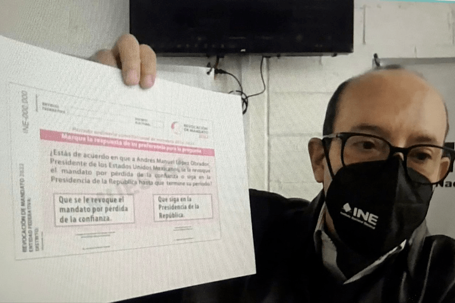 Instalarán dos mil 956 casillas en Puebla para la revocación de mandato