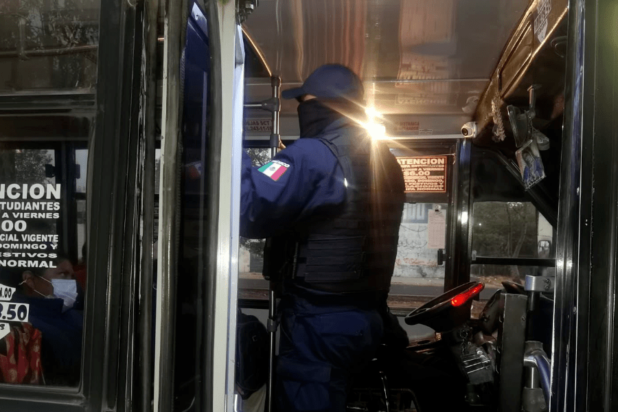 Habrá «agentes infiltrados» para cuidar el transporte público en la ciudad de Puebla