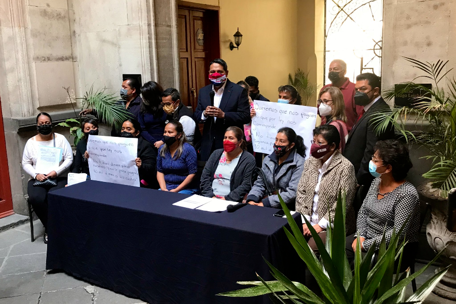 ¡Ingratos! El ayuntamiento de Puebla le debe un mes y medio de salario a los regidores auxiliares
