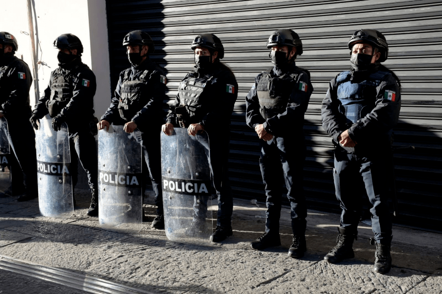 Todos los policías de la zona conurbada patrullan las calles del Valle de Puebla