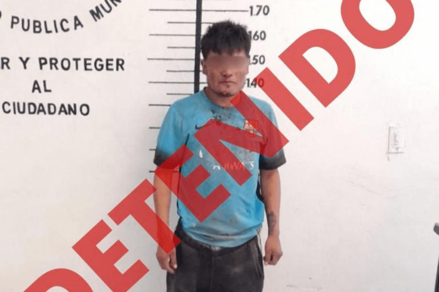 Policía de San Pedro detiene a sujeto que robaba cruces del panteón
