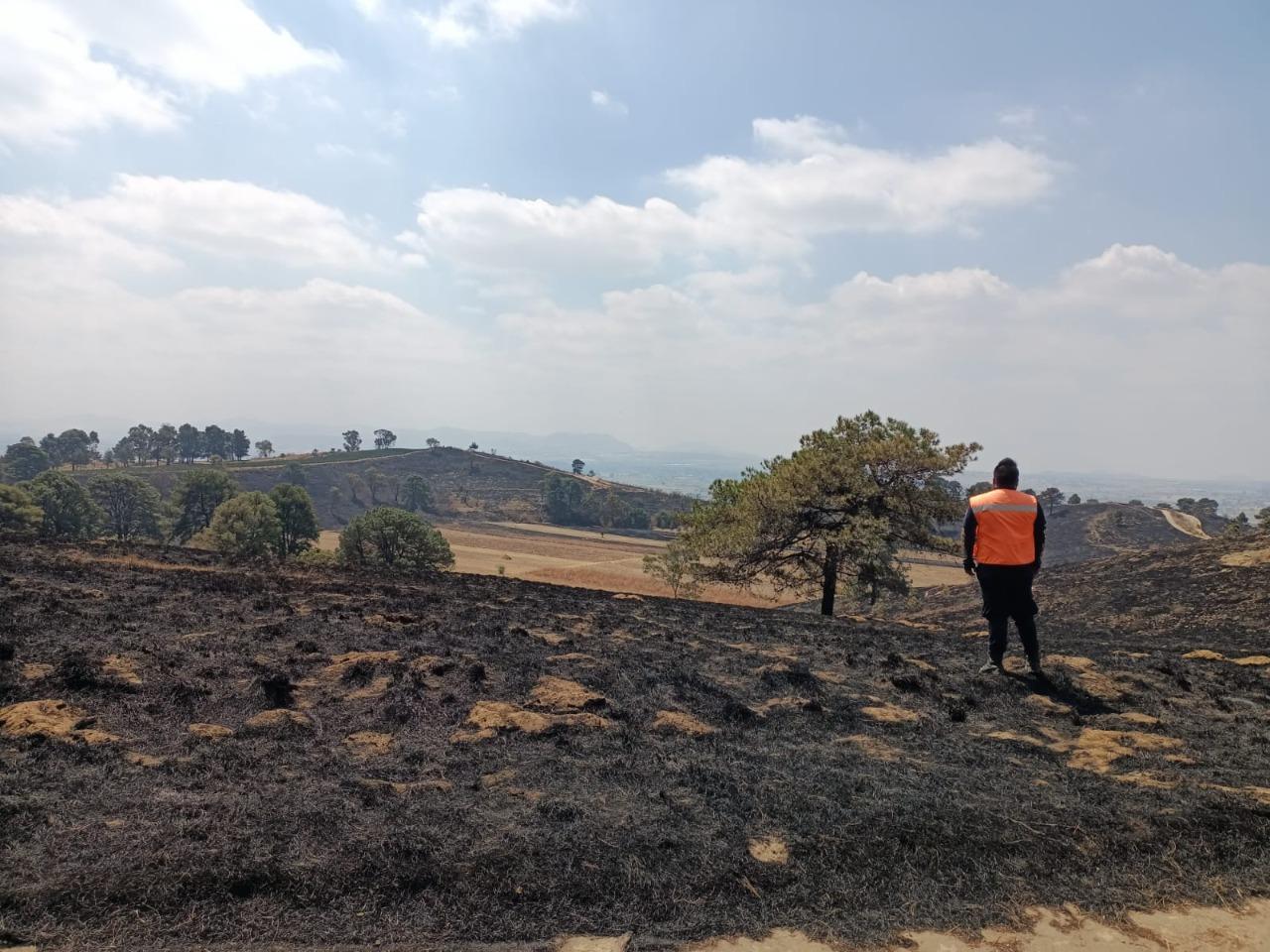 Autoridades de San Pedro Cholula emiten recomendaciones para evitar incendios forestales