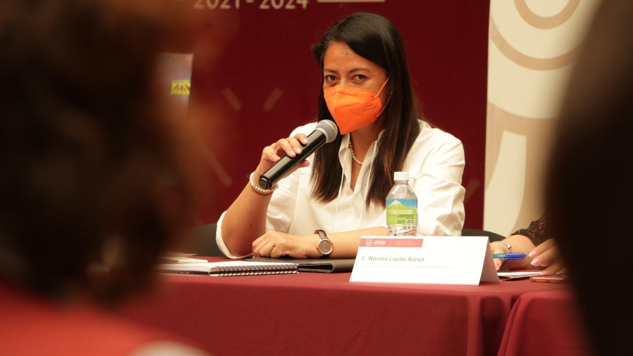 Presidenta municipal de Atlixco agradece a Barbosa Huerta su apoyo para investigar el asesinato de diez personas&nbsp;