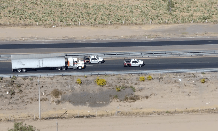 Policía Estatal frustra un intento de asalto en la autopista Puebla-Orizaba