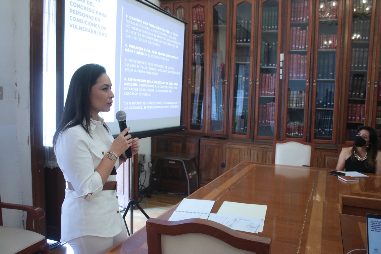 Voluntariado del Congreso presenta su plan de trabajo