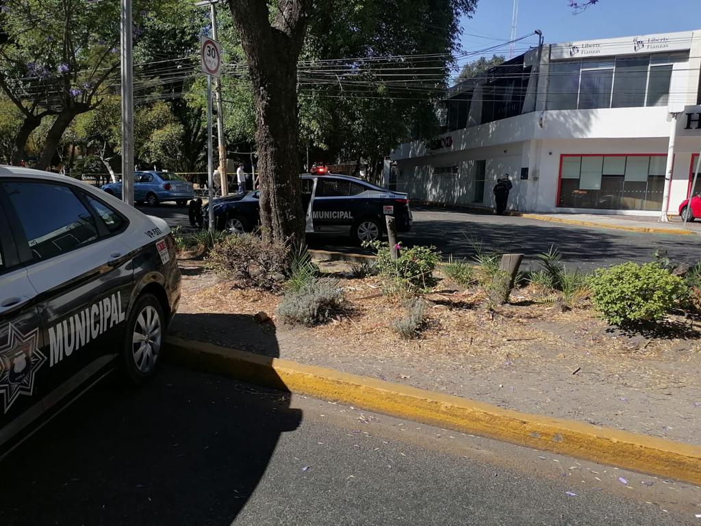 Policía Municipal frusta asalto al interior de banco