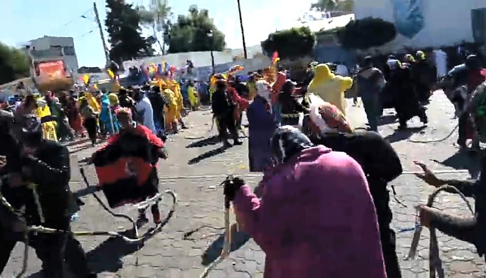 ¡Qué viva el carnaval! Balacera marca el inicio del carnaval en Taxcala