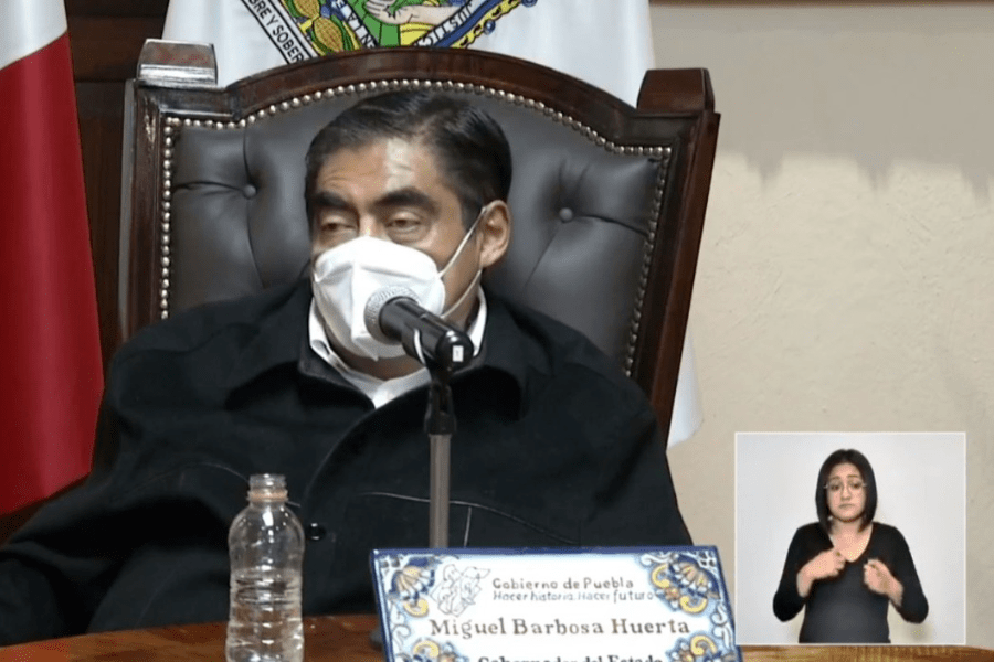 Carteles nacionales ingresan droga a territorio poblano: Barbosa