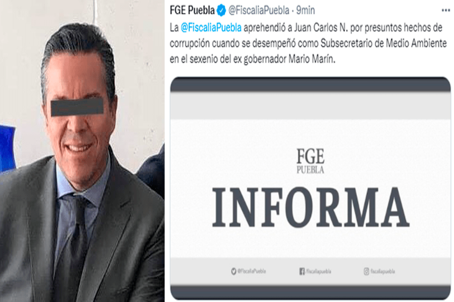 Detienen al exdirector de Museos de Puebla