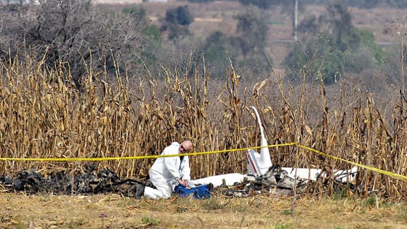 La aeronave en que se accidentó el matrimonio Moreno Valle está vinculada a una red de trata de personas; FGR ya investiga
