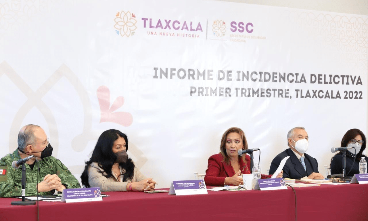 Tlaxcala, tercer estado con menor índice de delitos a nivel nacional