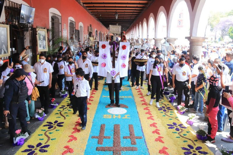 Una derrama económica superior a los 10 mdp dejan visitantes en San Pedro Cholula