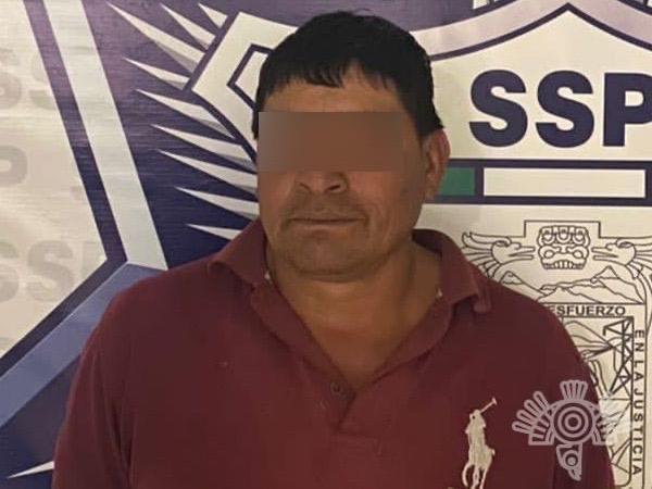Detienen en Texmelucan a hombre que portaba un arma de fuego