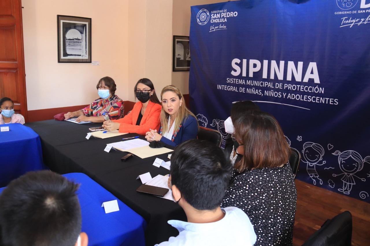 Toma protesta el Comité Municipal de SIPINNA en San Pedro Cholula  