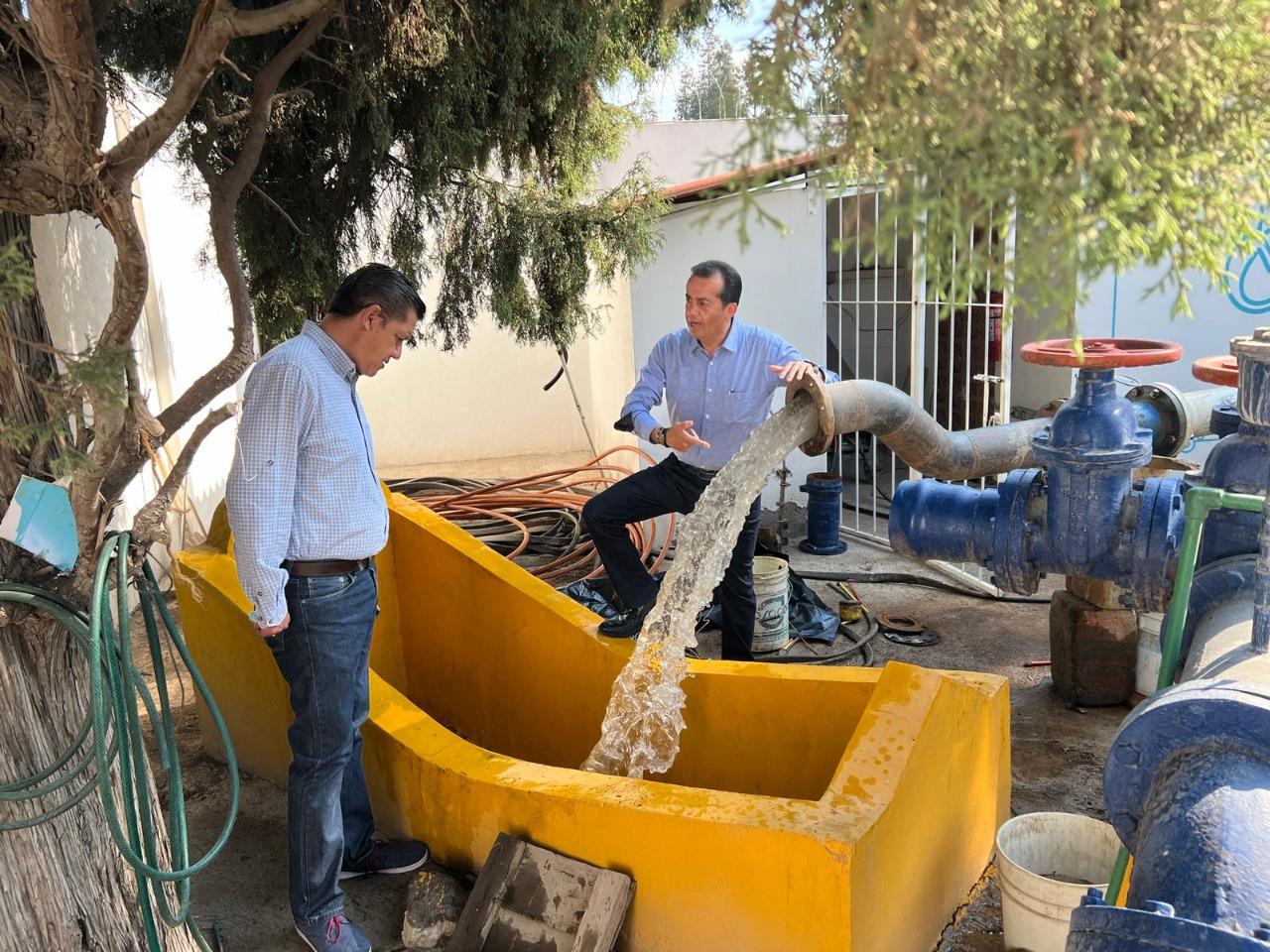 SOSAPACH da mantenimiento a red de abastecimiento de agua