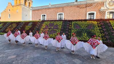 Participa IMSS Puebla junto con IMSS San Luis Potosí en evento cultural realizado en municipio de Atlixco