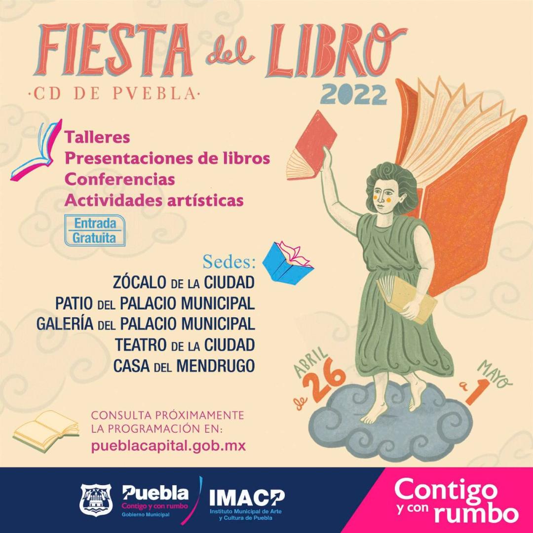 Regresa la Feria del Libro en la capital poblana